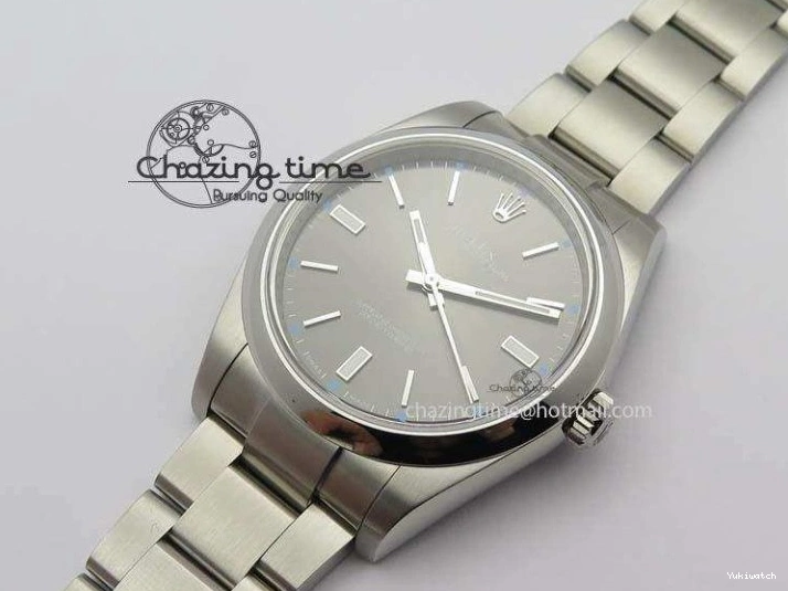 Perpetual 39mm Oyster Bracelet 114300 1:1 SS Best SA3132 Gray JF On Edition Dial 0306